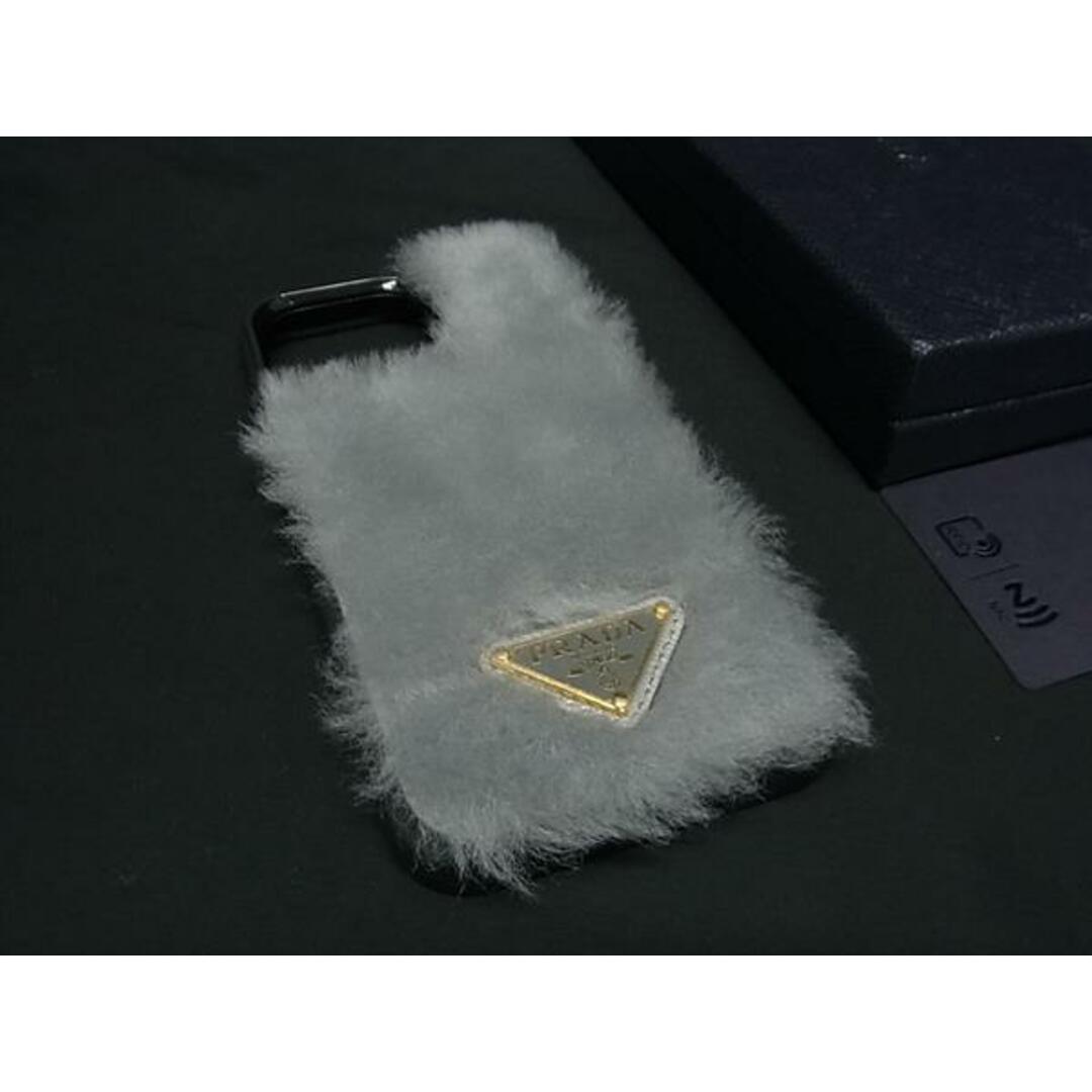 PRADA - □新品□未使用□ PRADA プラダ レザー×シアリング