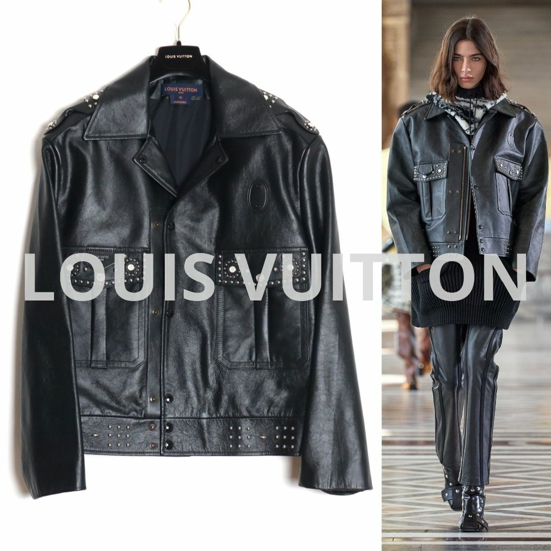 LOUIS VUITTON - ルイヴィトン新品21AW国内正規品スタッズ レザー