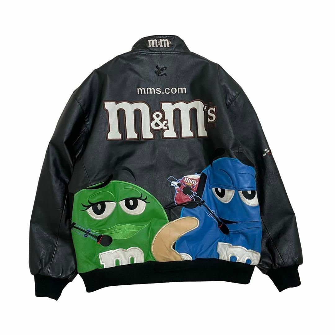 M&M - 希少 m&ms エムアンドエムズ レザージャケット 90s 肉厚の通販