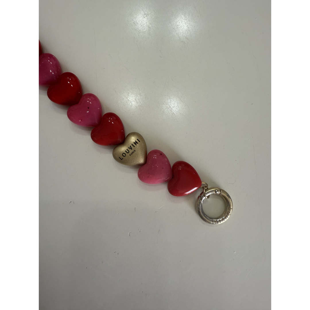 yoshiko様専用 LOUVINI PARIS ハートストラップの通販 by ☾lala☆｜ラクマ