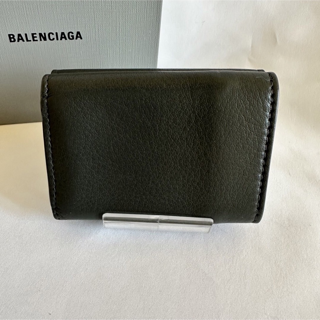 BALENCIAGA - 【大人気】バレンシアガ 三つ折り財布 コンパクト