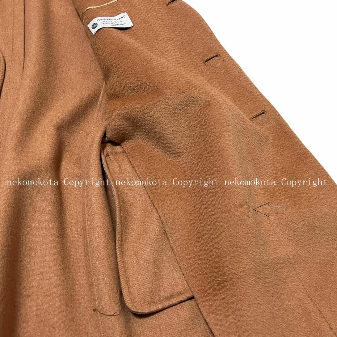 TOMORROWLAND - トゥモローランド コロンボ キャメル100% チェスター