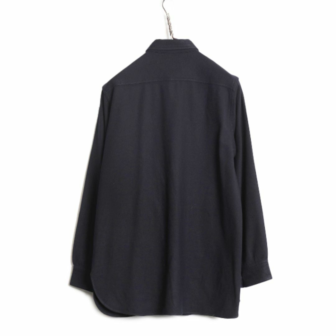 40s ☆ 米軍実物 USN ネイビー 片ポケ CPO シャツ メンズ S 程 古着