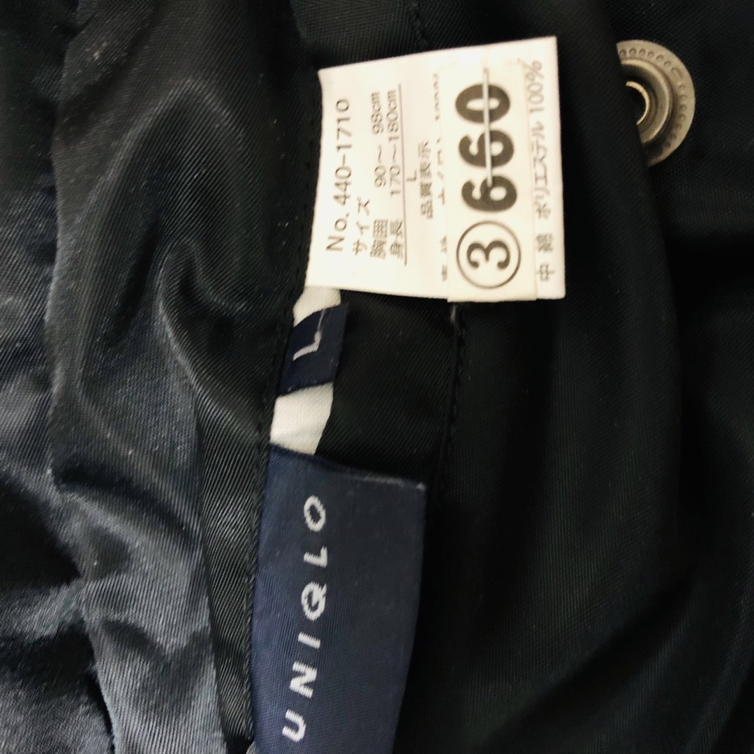 UNIQLO - ユニクロMA1フライトジャケットヴィンテージ紺タグLの通販 by