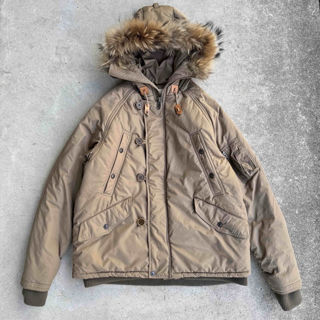 美品 y2k SLY N3B ボアライナー ラクーンファー モッズコート 黒 SLY