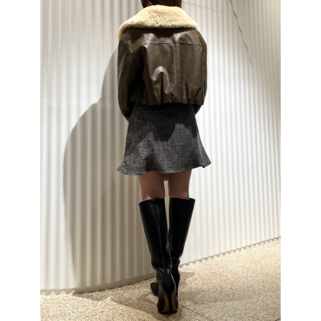 SNIDEL - 【正規品】snidel バリエボンバージャケット BRW ブラウン