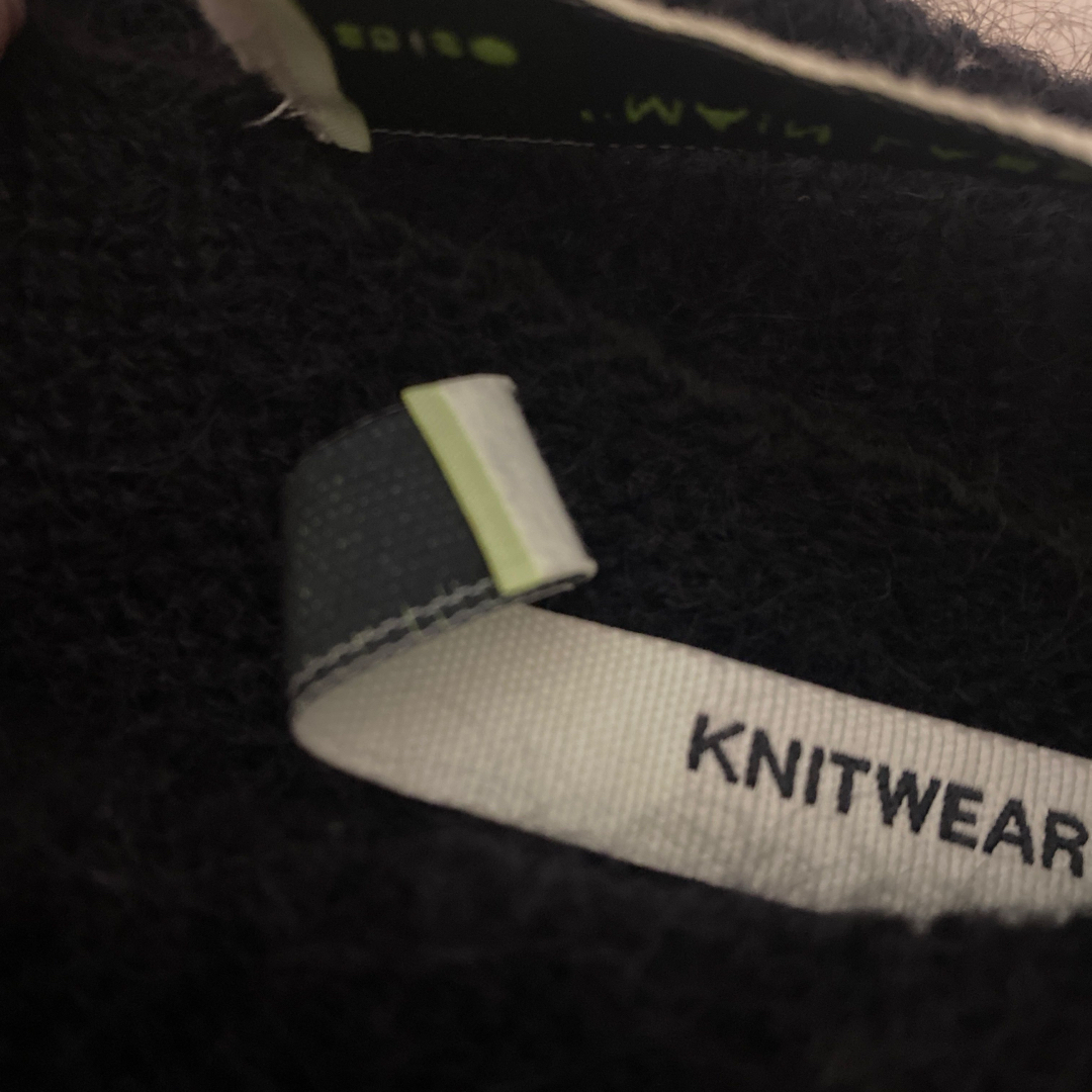 Off-White - OFF-WHITEモヘアニットsizeSの通販 by のぶのぶ's shop