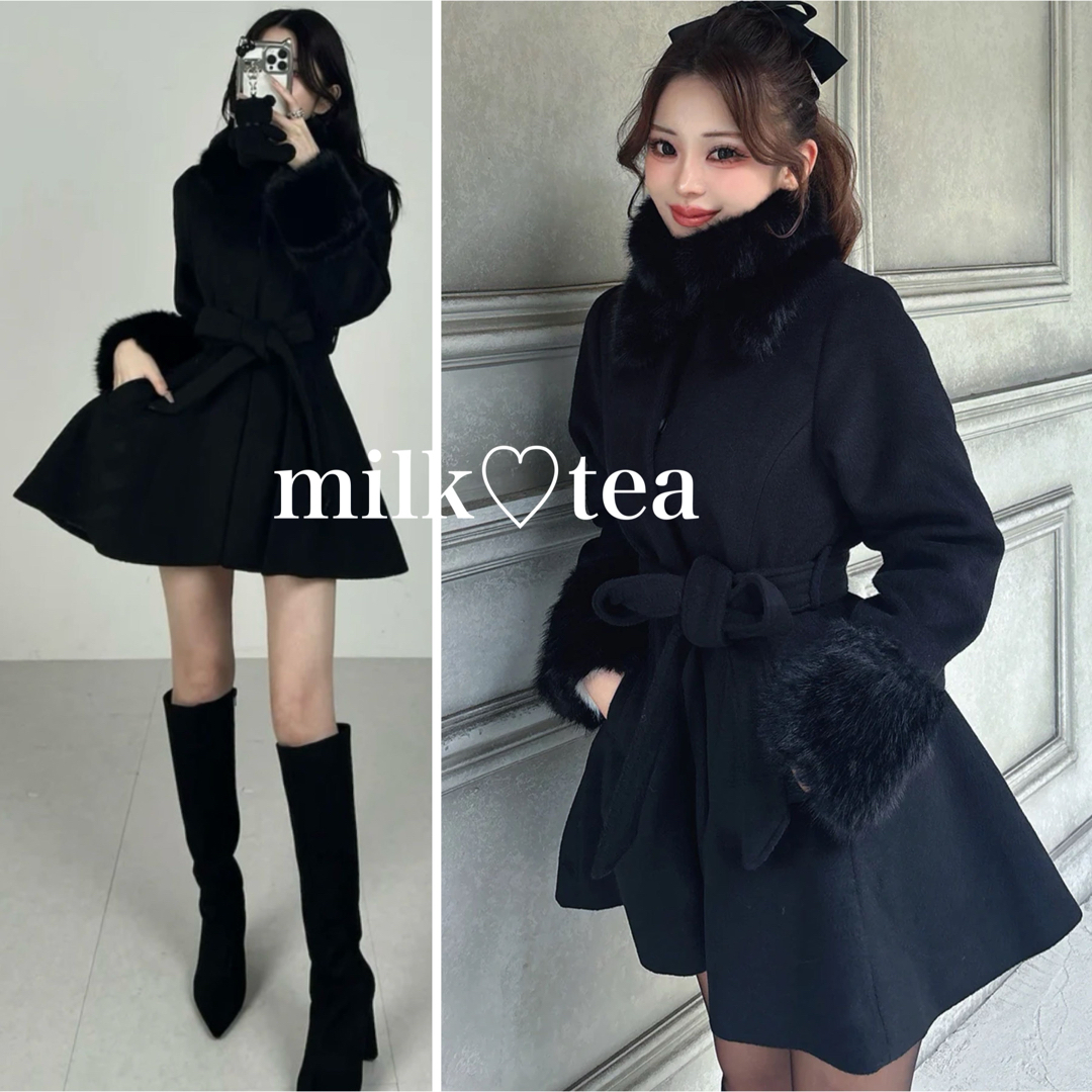 Darich - 新品タグ付き ダーリッチ ウエストベルトメルトンコート FL