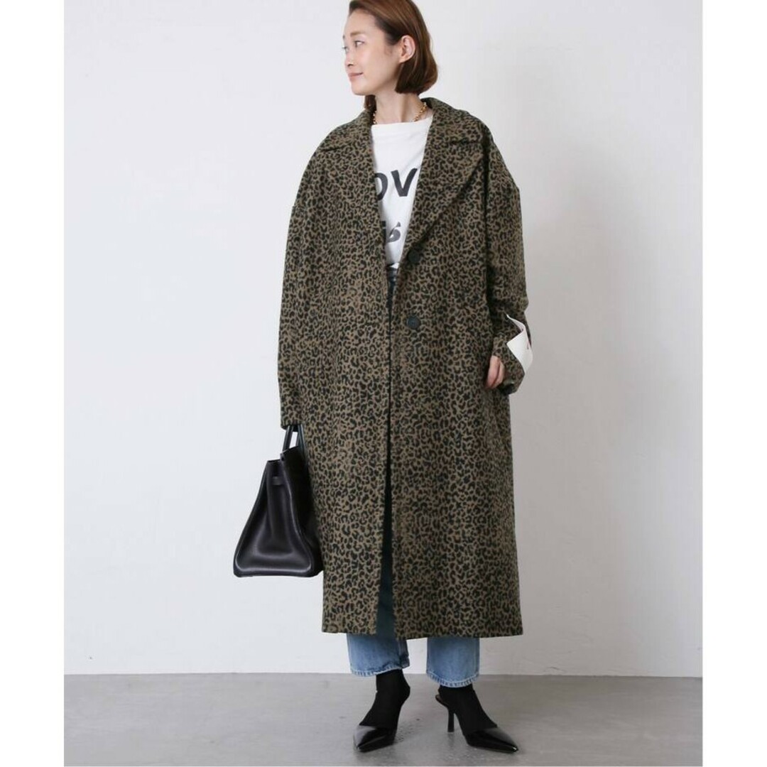 DEUXIEME CLASSE - GOLDEN GOOSE レオパード コート 40 ゴールデン
