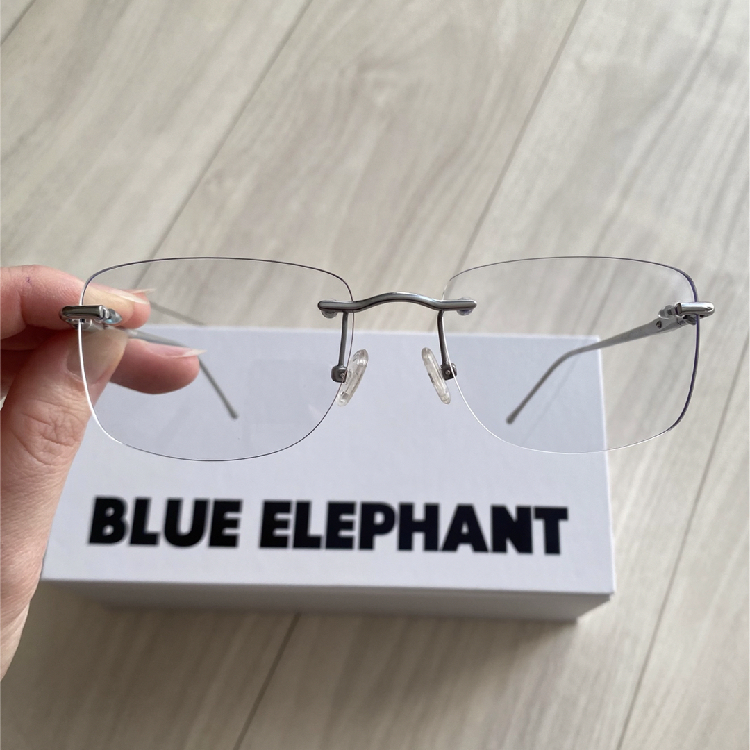 blue elephant リムレス メガネ サングラス ジェントルモンスターの