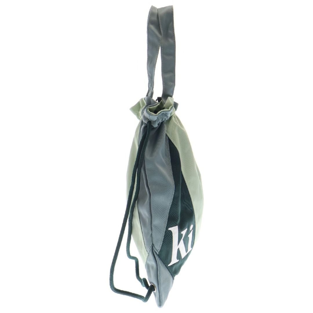 KITH キス ロゴ刺繍ナップサック リュック グリーンの通販 by BRING