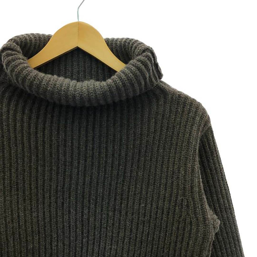 THE SHISHIKUI / シシクイ | HIGH NECK KNIT / カシミヤ ウール リブ