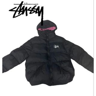 STUSSY - STUSSY ダウンジャケット 黒 800フィルの通販 by ぶぷぷぷ