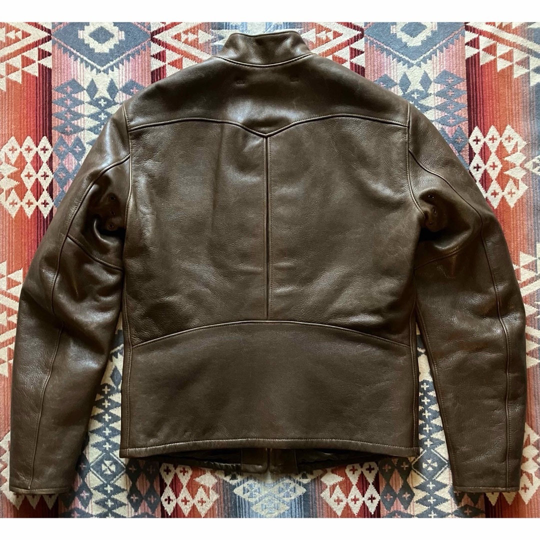 RRL - 【美品】RRL ダブルアールエル レザー ジャケットXS ポロ ラルフ