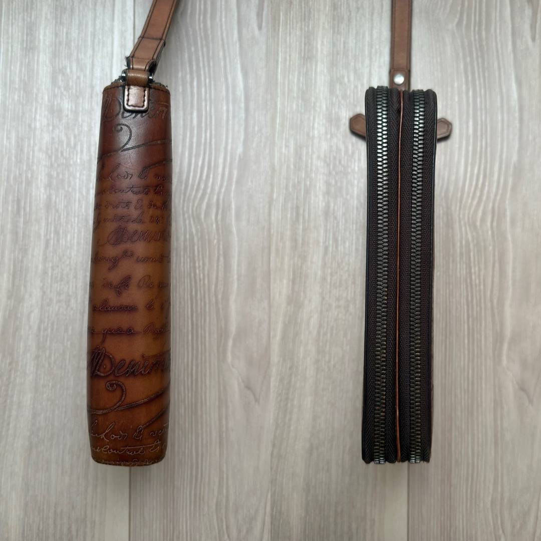 BERLUTI - 定価34,2万 ベルルッティ タリ レザー オールインワン 長