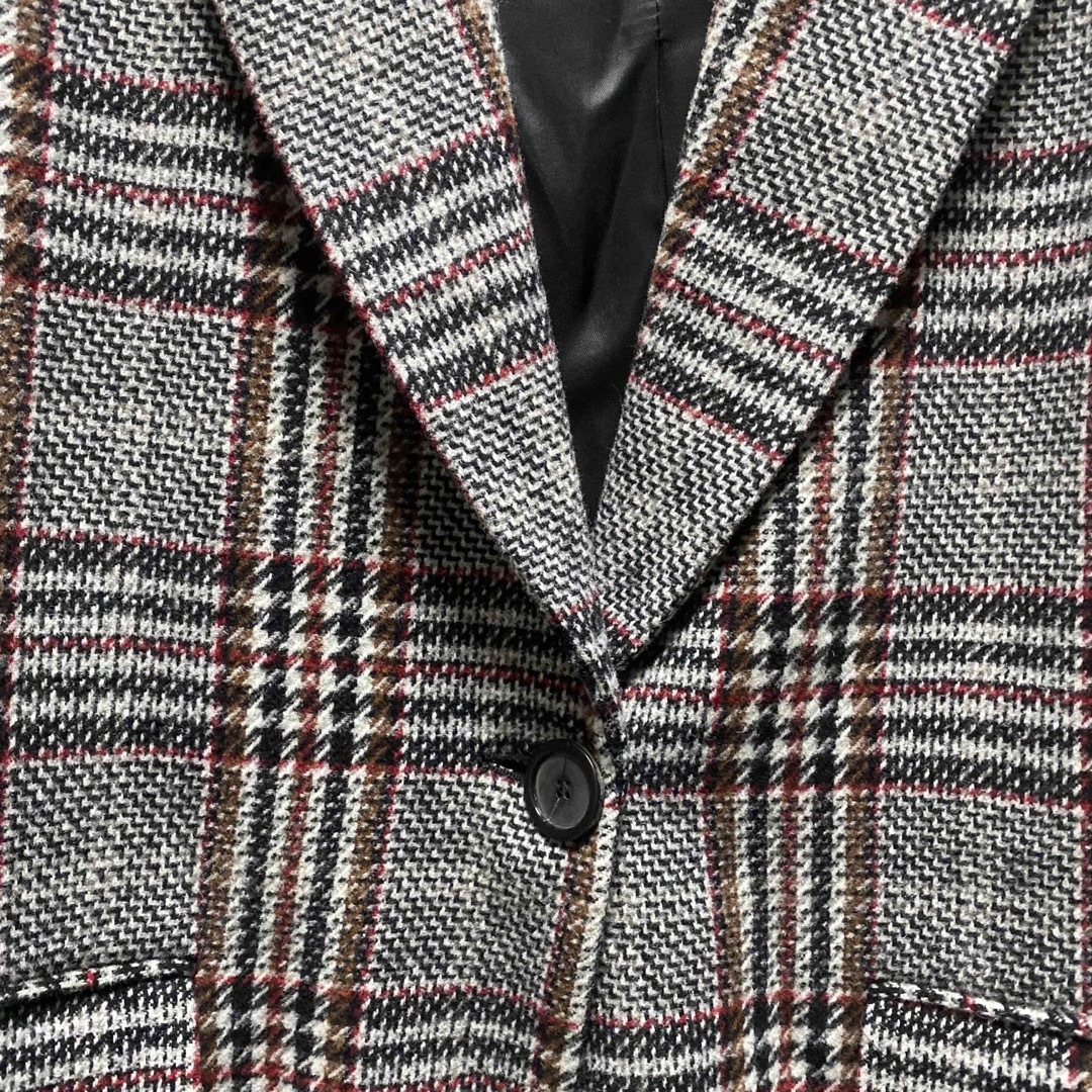 ZARA - 美品 ZARA WOMAN ザラ チェスターコート チェック柄 Lサイズの