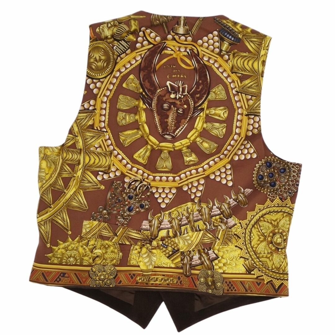 HERMES - 美品 Vintage エルメス HERMES ベスト ジレ スウェードレザー