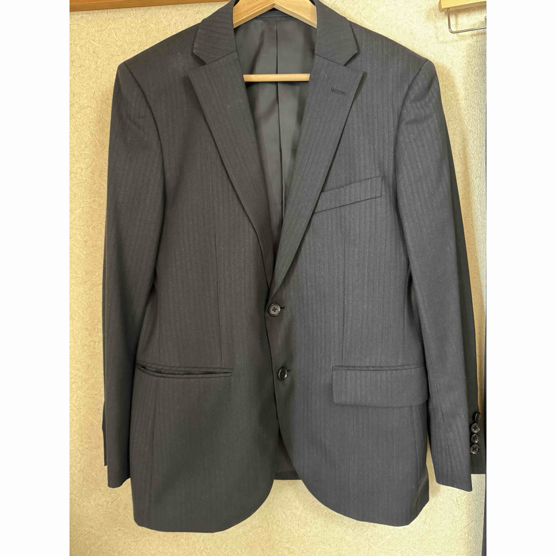 ネイビー ストライプ スーツの通販 by fantasy shop ｜ラクマ