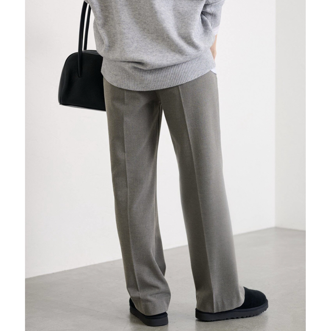 FRAMeWORK - 裏起毛フレアパンツ グレーの通販 by おすず｜フレーム