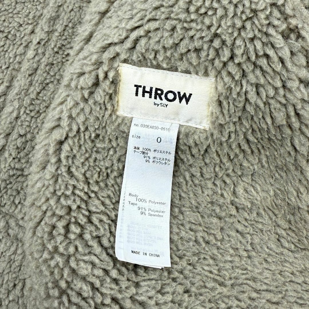 SLY - THROW VINTAGE OVER B-3 フライトジャケット ボア ムートンの