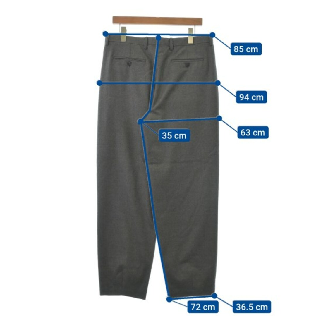 GIORGIO ARMANI - GIORGIO ARMANI スラックス 48(L位) グレー 【古着