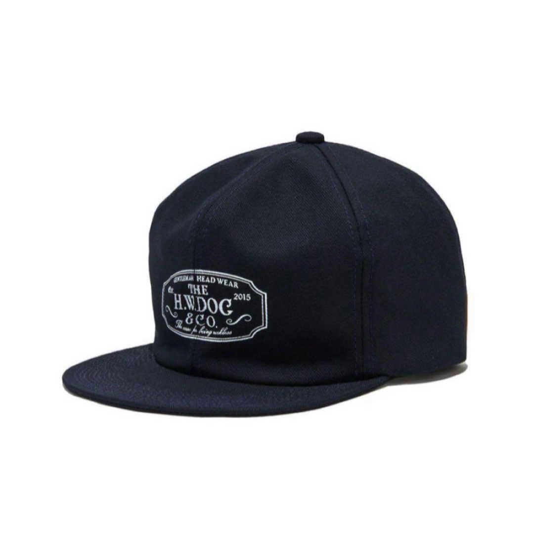 THE H.W. DOG & CO. - H.W.DOG&CO. TRUCKER CAP サイズ38 ネイビーの