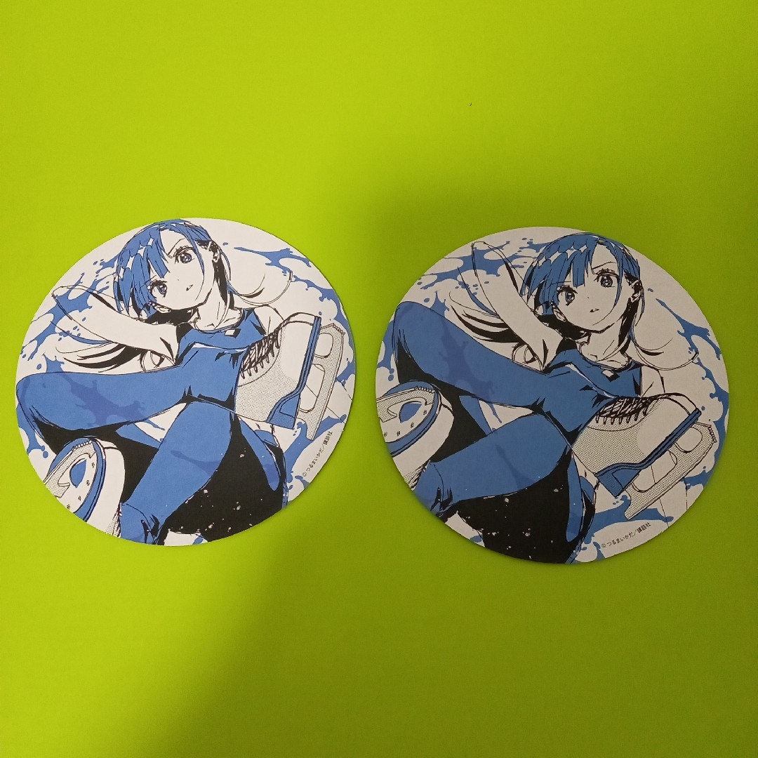 講談社 - 2枚 岡崎いるか メダリスト アニメ化記念 特典 コースターの