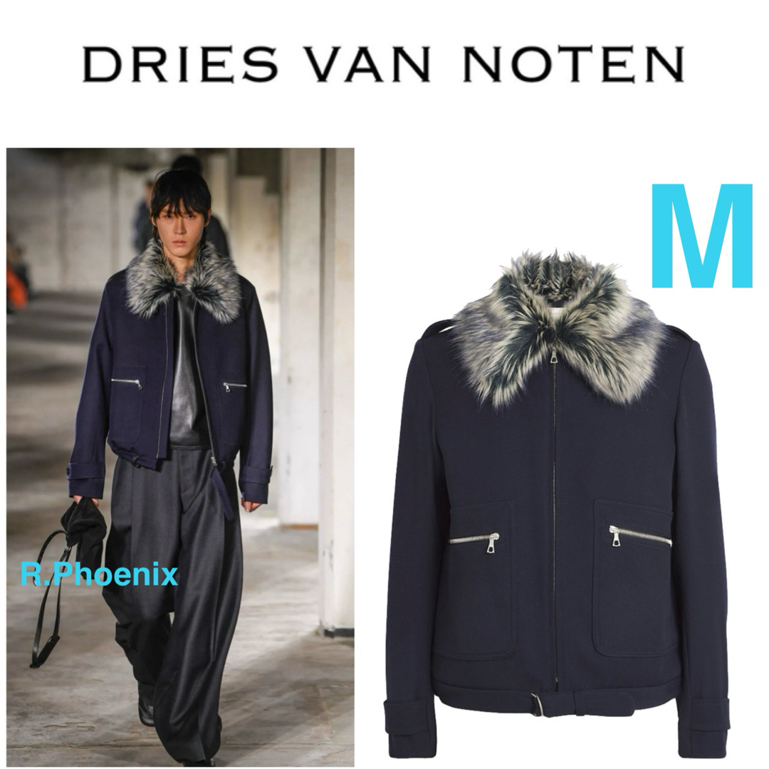 DRIES VAN NOTEN - 【DRIES VAN NOTEN】VERONA BIS FUR JACKET Mの通販