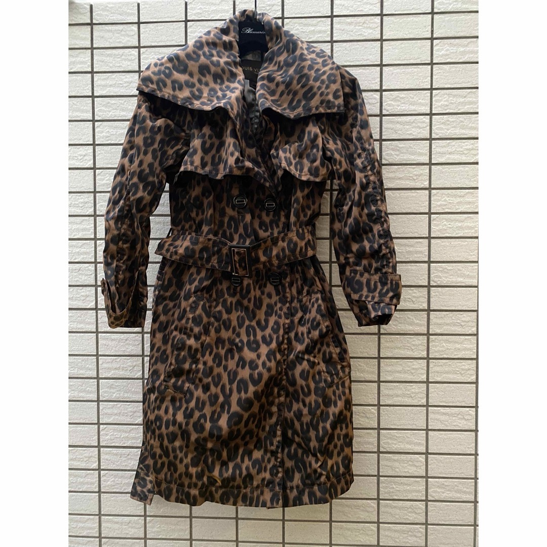 LOUIS VUITTON - Louis Vuitt トレンチコート 豹柄 ヒョウ柄