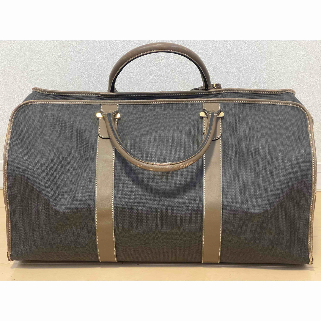 Dunhill - Dunhill ダンヒル ボストンバッグPVC レザー 南京錠(鍵無し