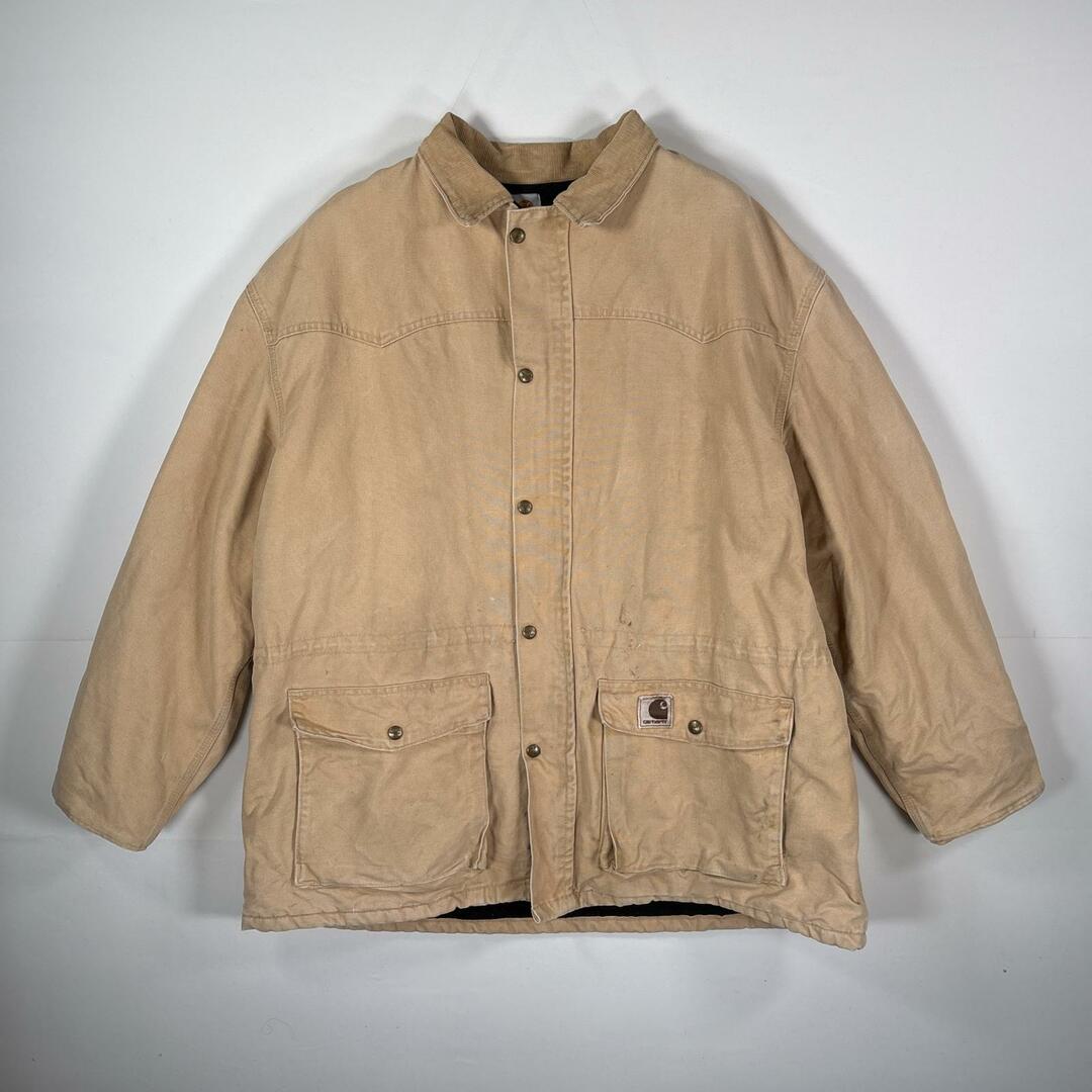 carhartt - 古着 カーハート Carhartt ダック カバーオール 襟