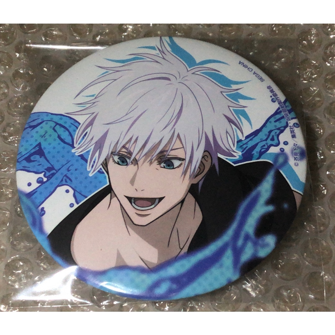 呪術廻戦 セガラッキーくじ SPLASH×BATTLE 五条悟 缶バッジ 【公式通販】