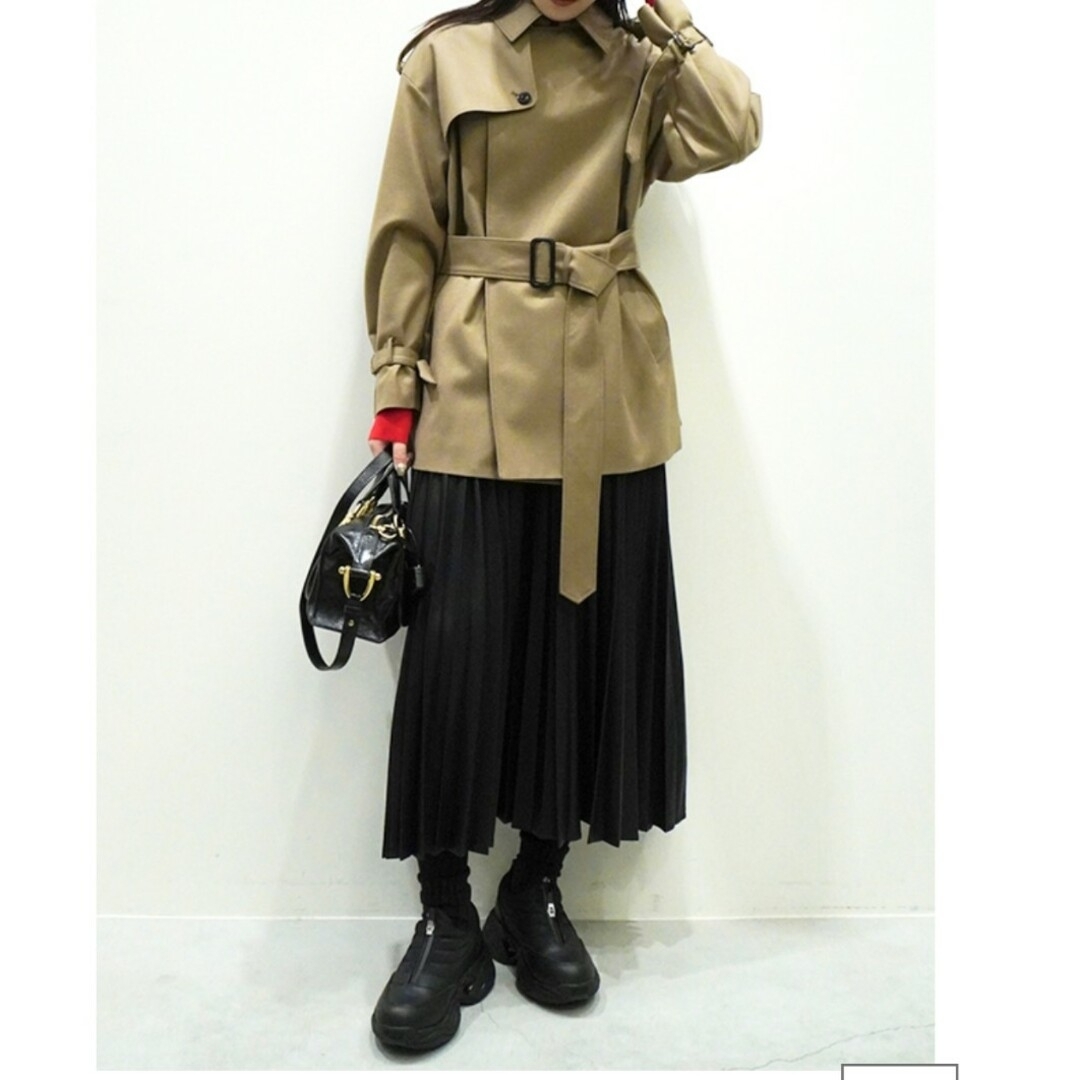 HYKE - 【HYKE(ハイク)】FLANNEL SHORT TRENCH COATの通販 by にこ's