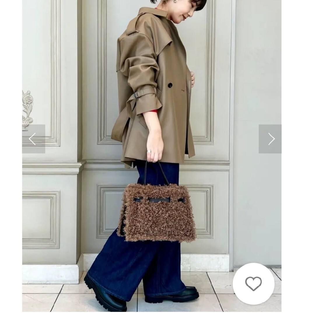 HYKE - 【HYKE(ハイク)】FLANNEL SHORT TRENCH COATの通販 by にこ's