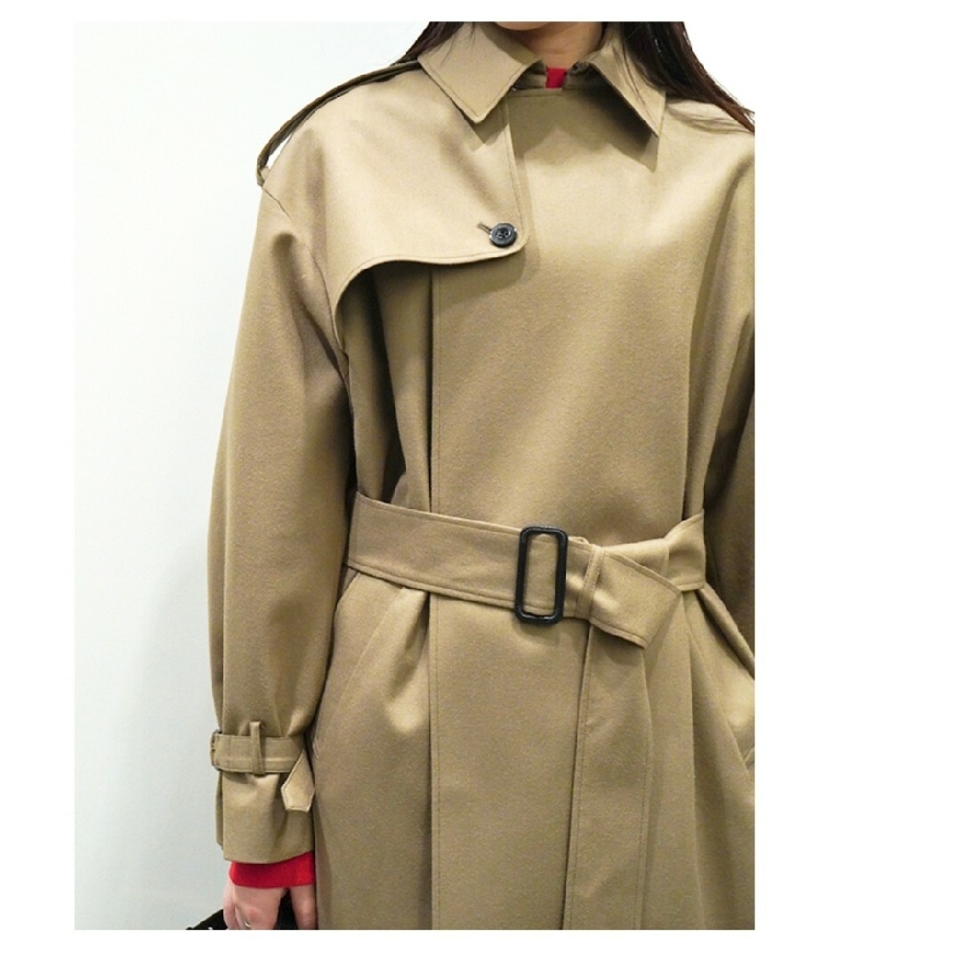 HYKE - 【HYKE(ハイク)】FLANNEL SHORT TRENCH COATの通販 by にこ's