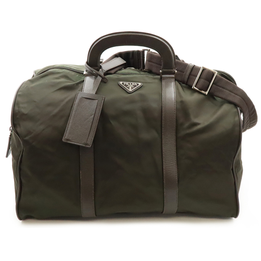 PRADA - PRADA プラダ ボストンバッグ トラベルバッグ 旅行カバン 2WAY