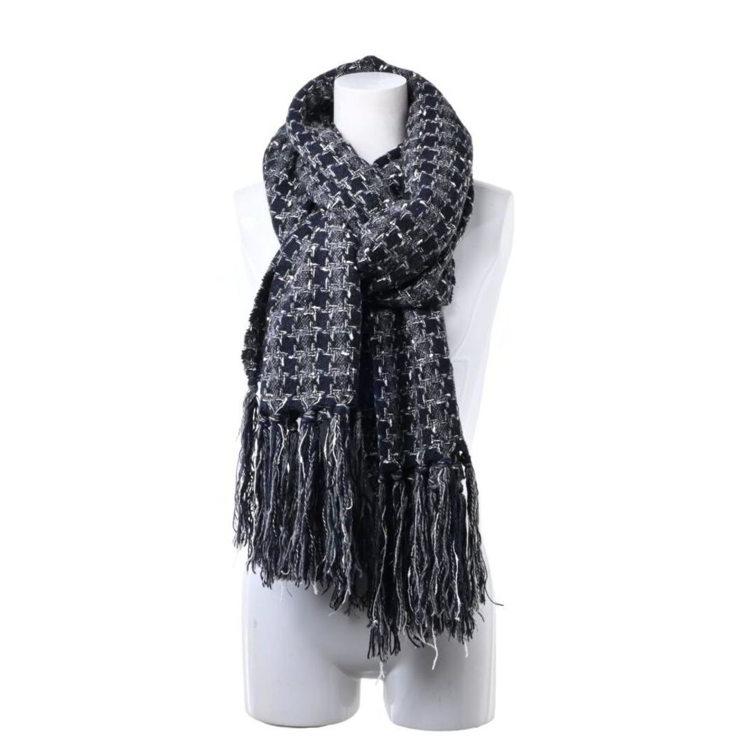 CHANEL - CHANEL カシミヤ混 ツイード マフラーの通販 by CYCLE HEARTS