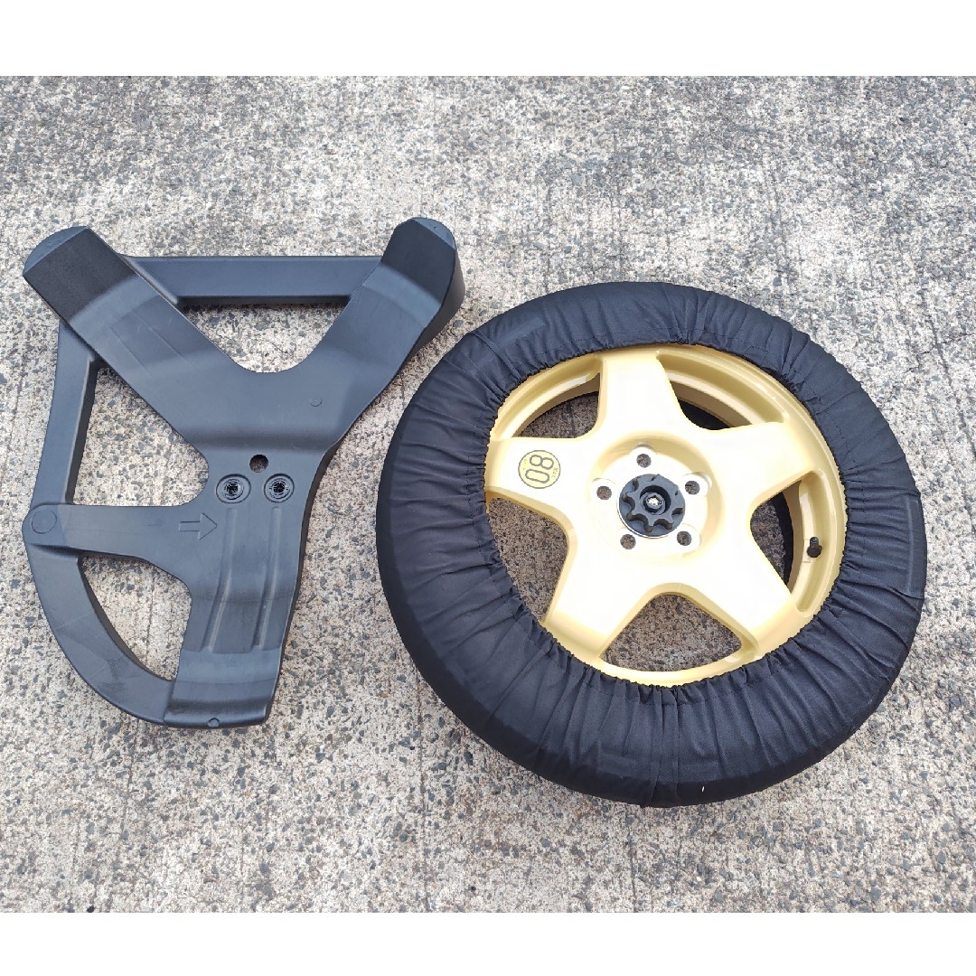 希少フルセット☆現行30アルファード スペアタイヤフルセット ヴェル