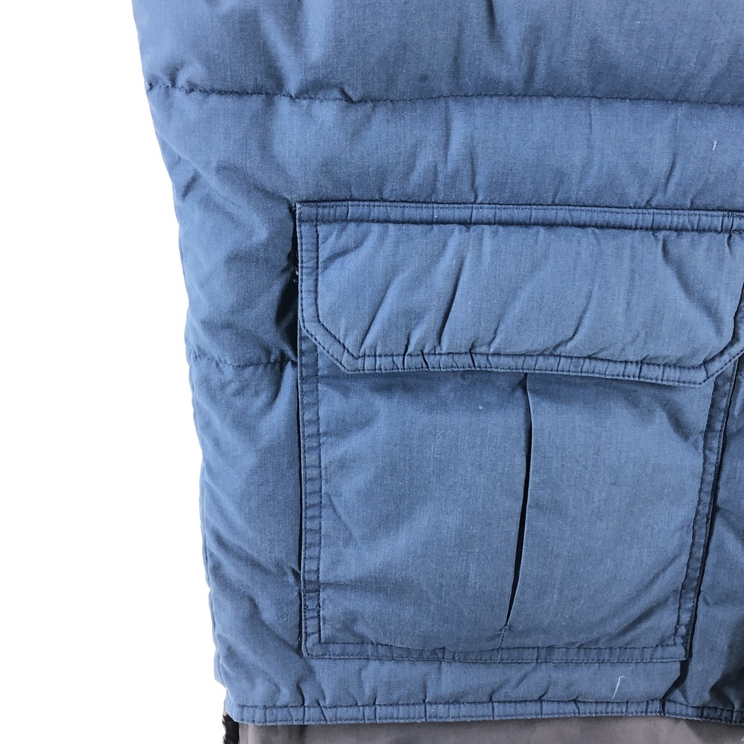 古着 80年代 アールイーアイ REI 白タグ グースダウンベスト メンズL