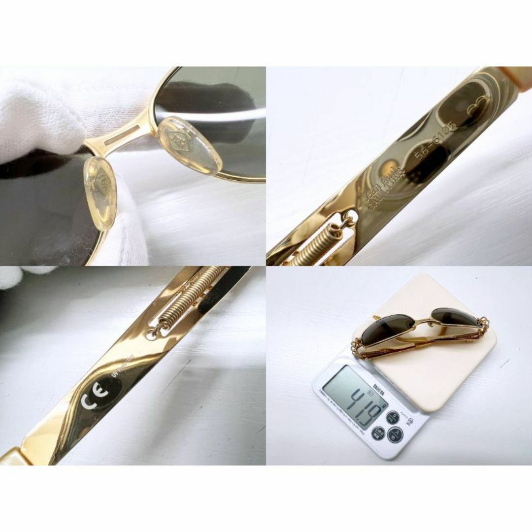 Jean-Paul GAULTIER - 美品 ジャンポールゴルチエ サングラス ゴールド