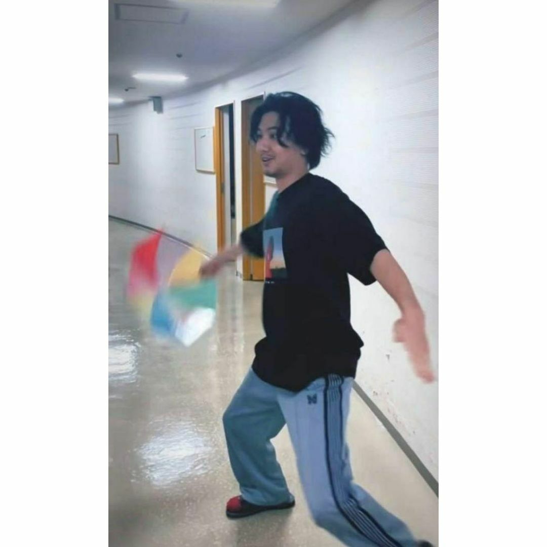 Needles - ニードルズ ニードルス tee 22 藤井風 着用 BTS ナロー M