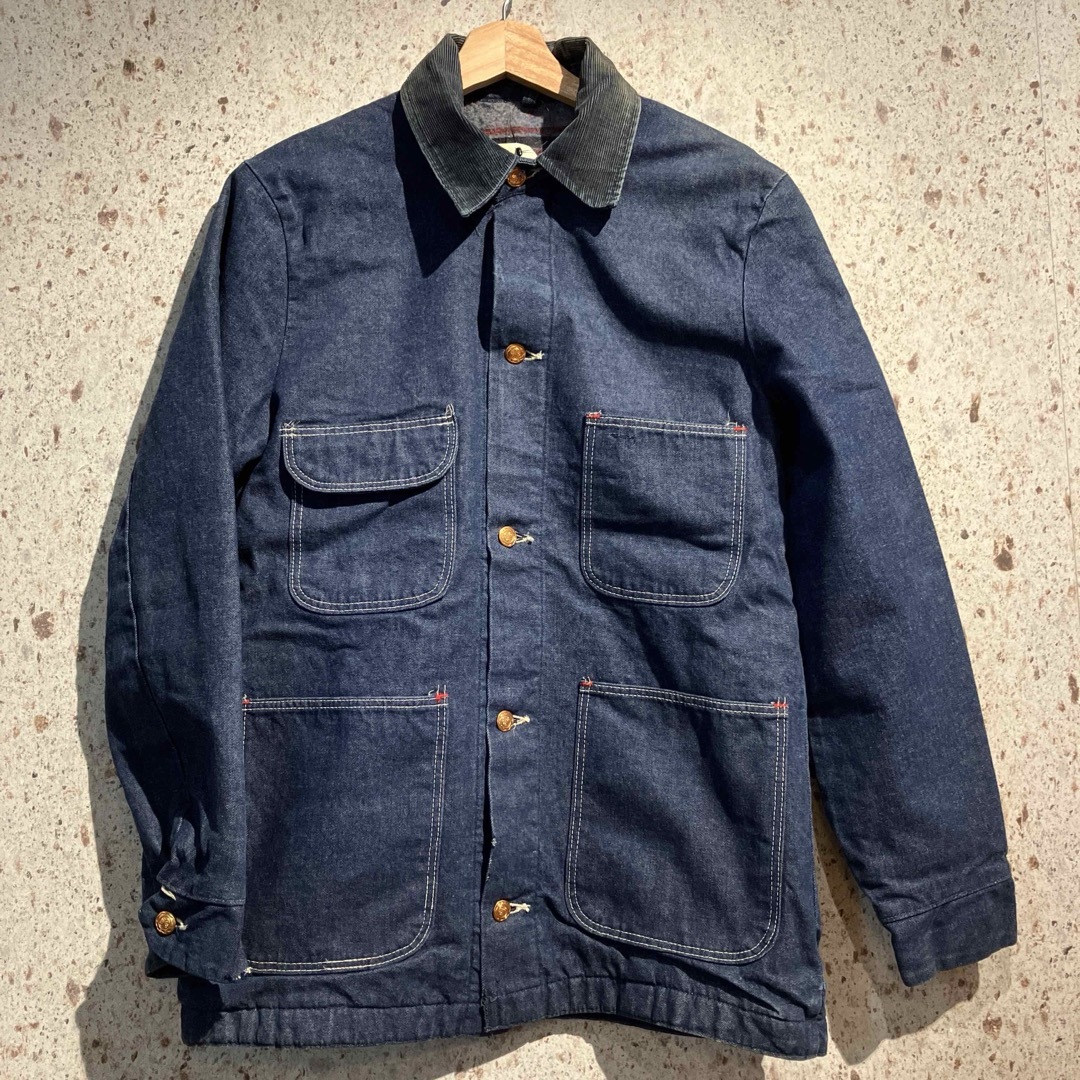 BLUE BLUE - 70s BLUE BELL デニムカバーオール ブランケット ブルー