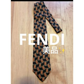 FENDI - 美品✨FENDI フェンディ ネクタイ ブランド ワイドタイ 総柄