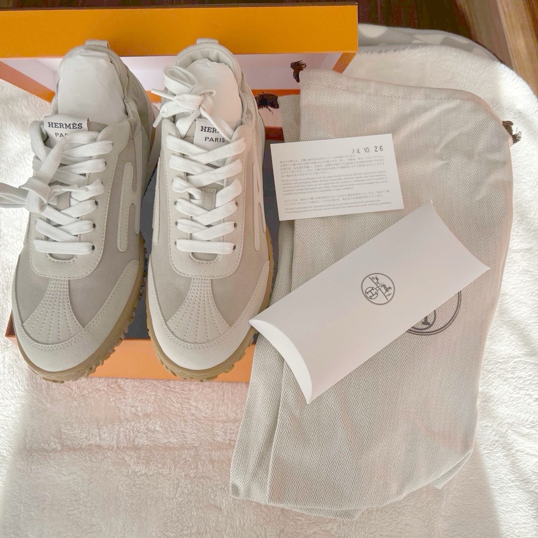 HERMES - エルメス 新品 レディーススニーカー 《ジェット》36サイズの