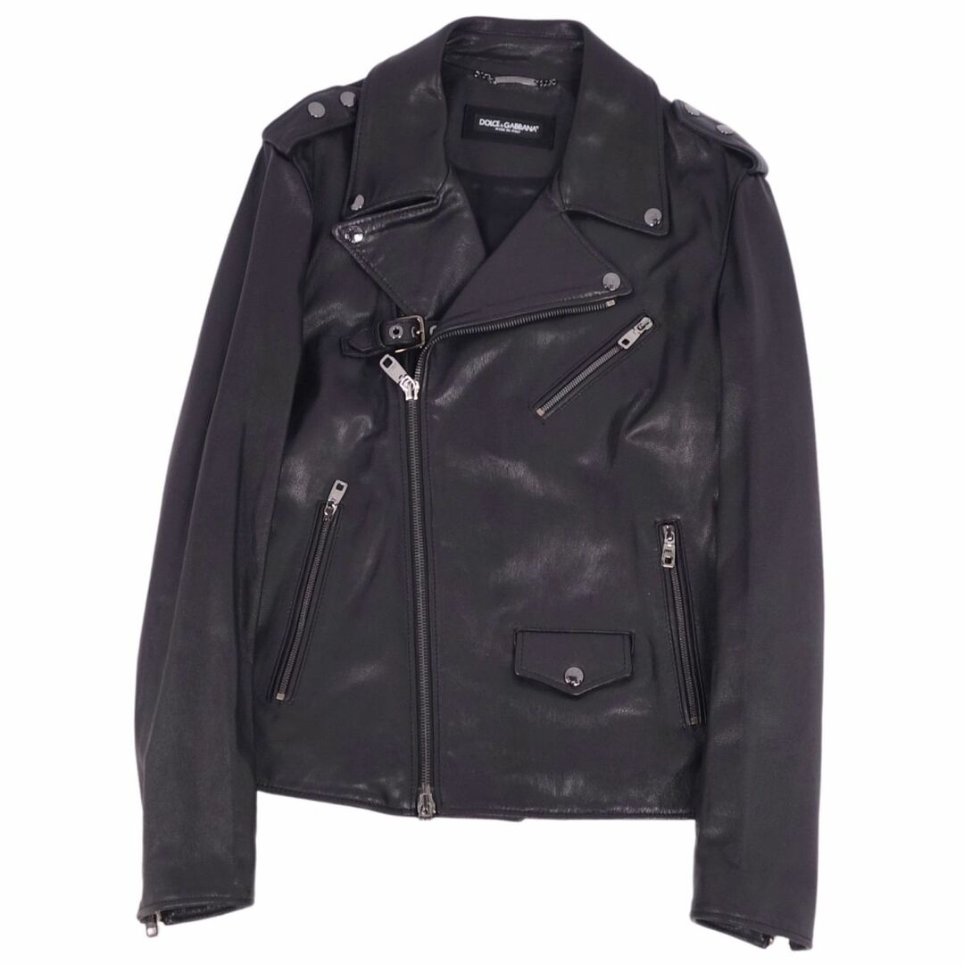 DOLCE&GABBANA - 極美品 ドルチェ&ガッバーナ DOLCE&GABBANA レザー