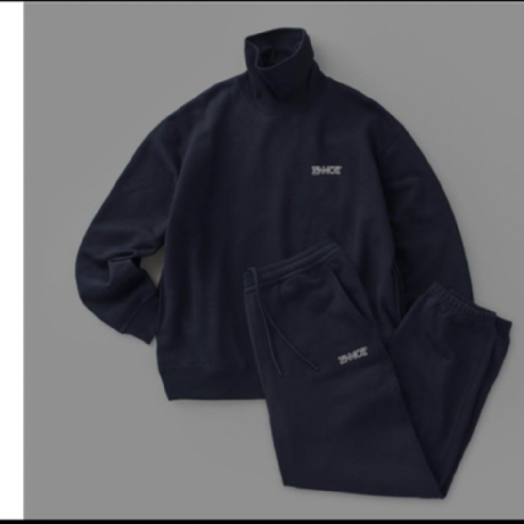 ENNOY ELECTRIC LOGO SWEAT SET UP ショップ (NAVY)