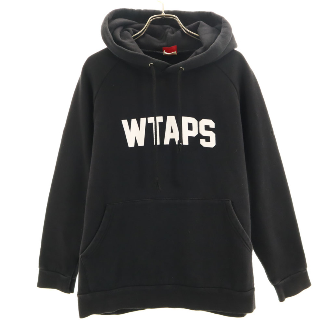 W)taps - ダブルタップス 長袖 スウェットパーカー S ブラック WTAPS