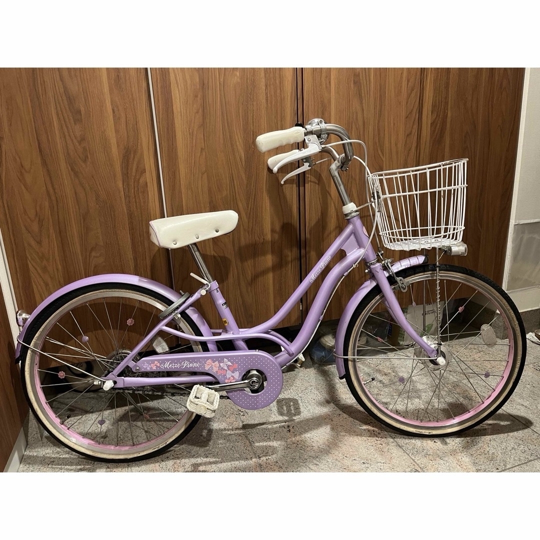 MEZZO PIANO 子供用自転車 パープル（引取り希望） メゾピアノMEZZO