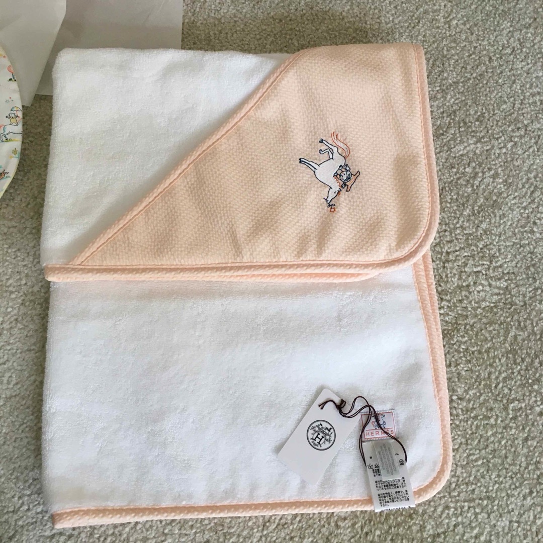 HERMES - エルメス ベビーギフト スタイ ラップタオルの通販 by ローズ