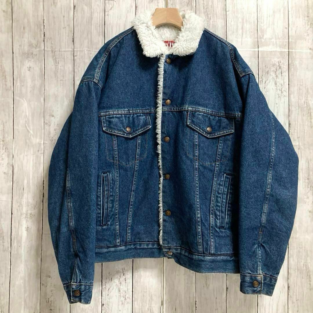Levi's - 80sヴィンテージUSA製古着 リーバイス 裏ボアGジャン デニム